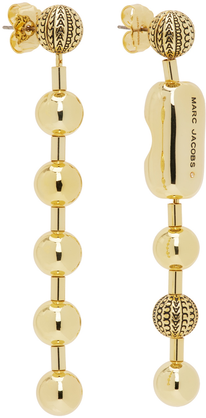 ★MARC JACOBS★ The Monogram Ball Chain ピアス Marc Jacobs Gold 'The Monogram Ball Chain' Earrings Marc Jacobs