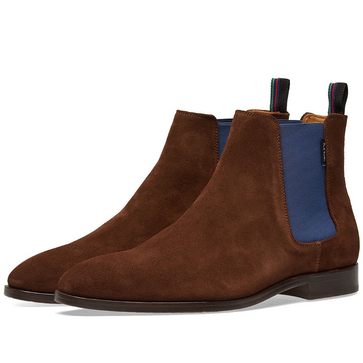 Photo: Paul Smith Gerald Chelsea Boot Brown