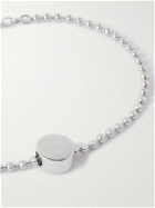 Alice Made This - Rhodium-Plated Sterling Silver Beaded Bracelet