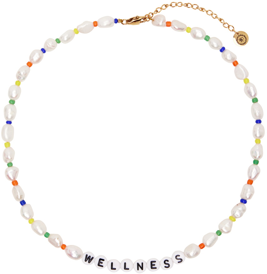 Sporty & Rich Multicolor 'Wellness' Necklace