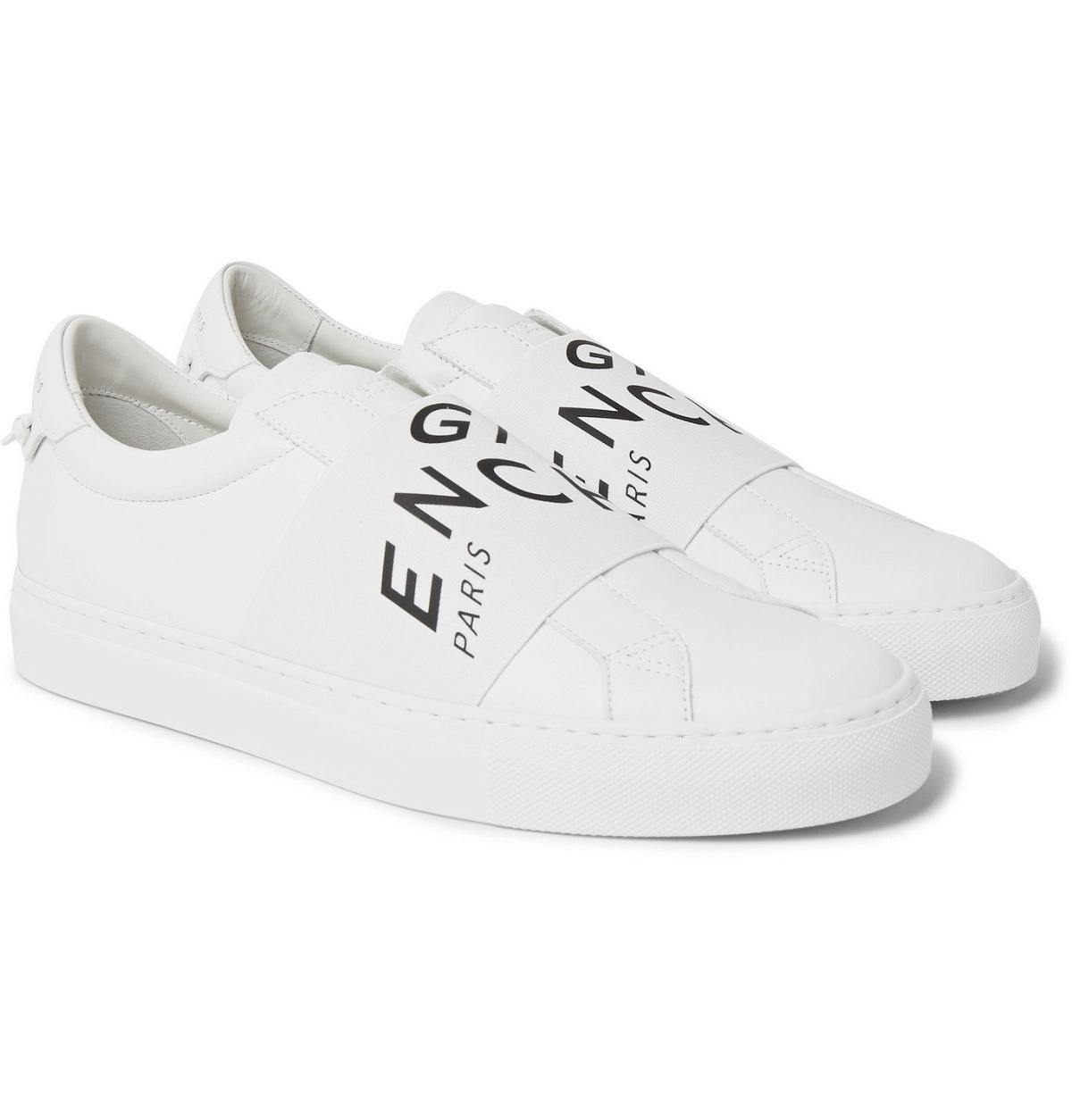 Givenchy City Sport Elastic Logo Sneaker White & Blue | END. (US)