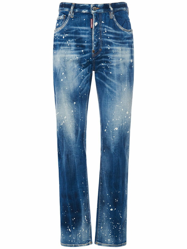 Photo: DSQUARED2 - 642 Fit Cotton Denim Jeans