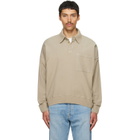 Citizens of Humanity Taupe Rugby Polo