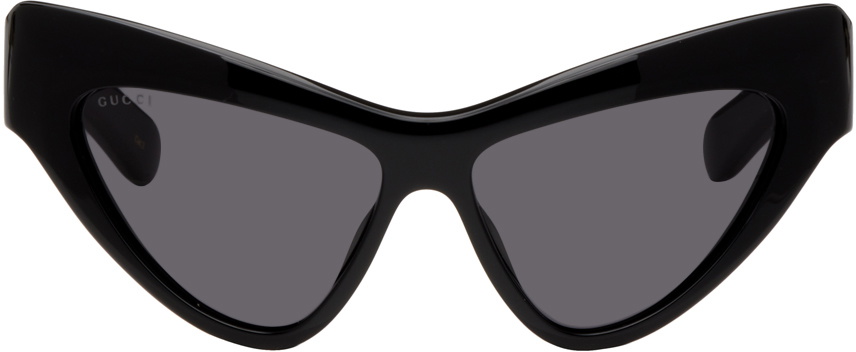 gucci black cat eye sunglasses