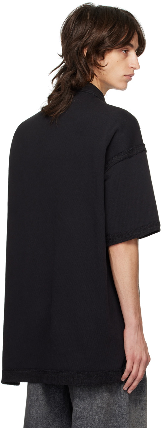 Greg Lauren Black Terry Studio Shirt Greg Lauren