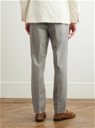 Saman Amel - Straight-Leg Wool Trousers - Gray