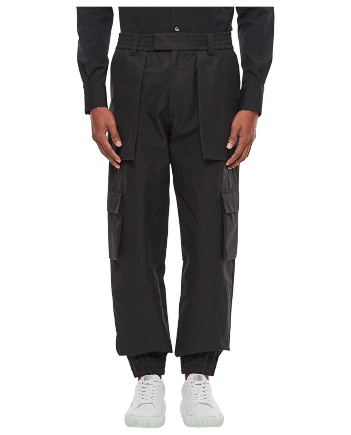 Alexander McQueen Men's Graffiti Logo Sweat Pants in Black