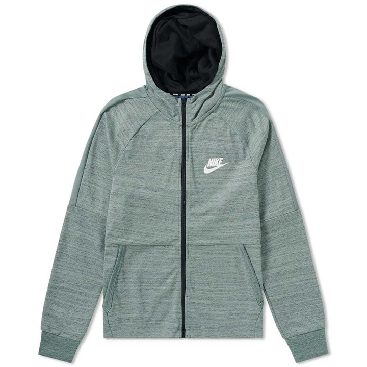 Photo: Nike Advance 15 Hooded Jacket Green