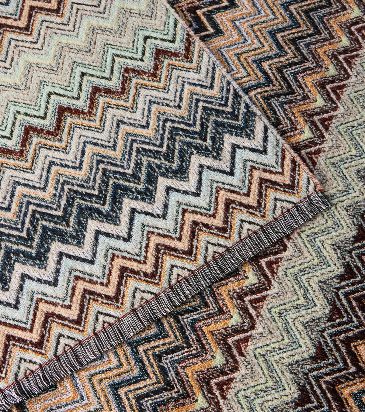 Missoni Forest cotton, wool and cashmere-blend throw