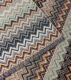 Missoni Forest cotton, wool and cashmere-blend throw