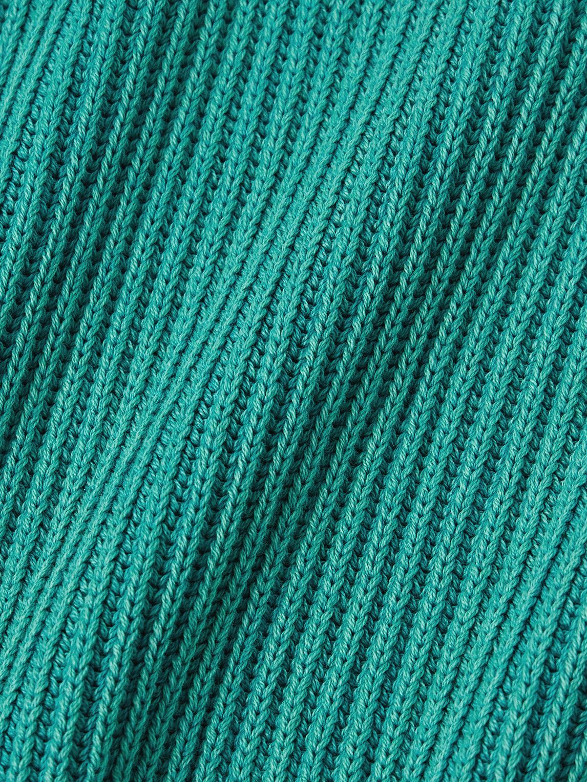 Noah - Summer Shaker Ribbed Organic Cotton Sweater - Blue