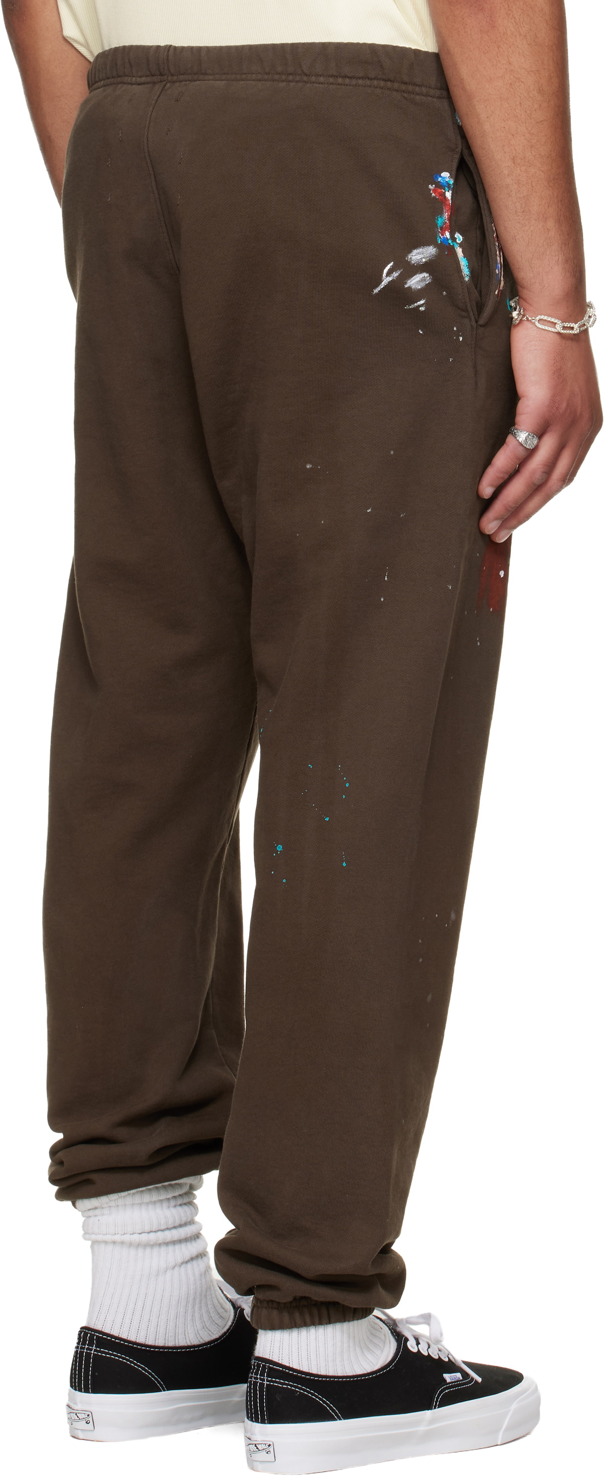Gallery Dept. Brown GD French Logo Sweatpants