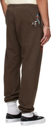 Gallery Dept. Brown GD French Logo Sweatpants