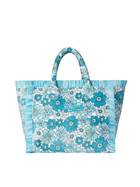 MC2 Saint Barth Vanity Terry Shoulder Bag With Flower Print