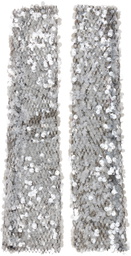 Anna Sui Black Sea Nymph Sequins Arm Warmers