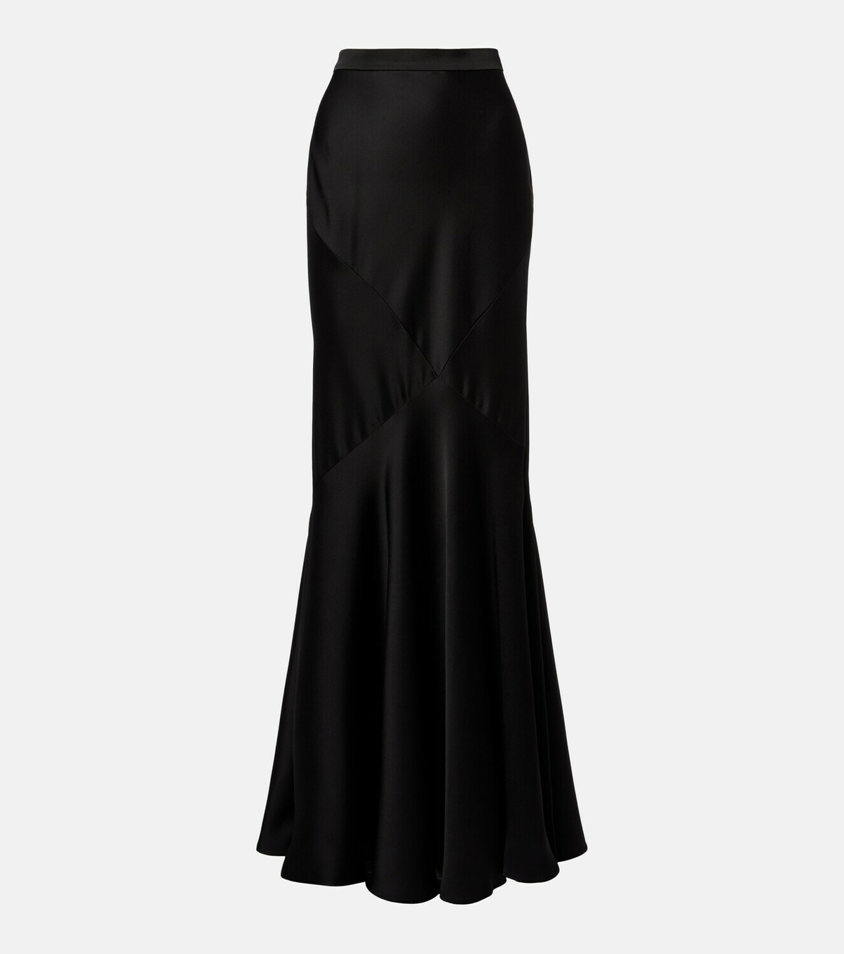 Max Mara Acerbo satin maxi skirt