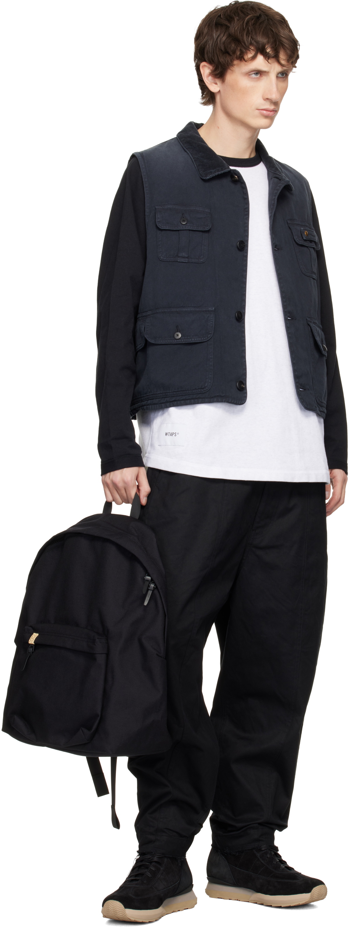 visvim Black Daytona Hi Sneakers