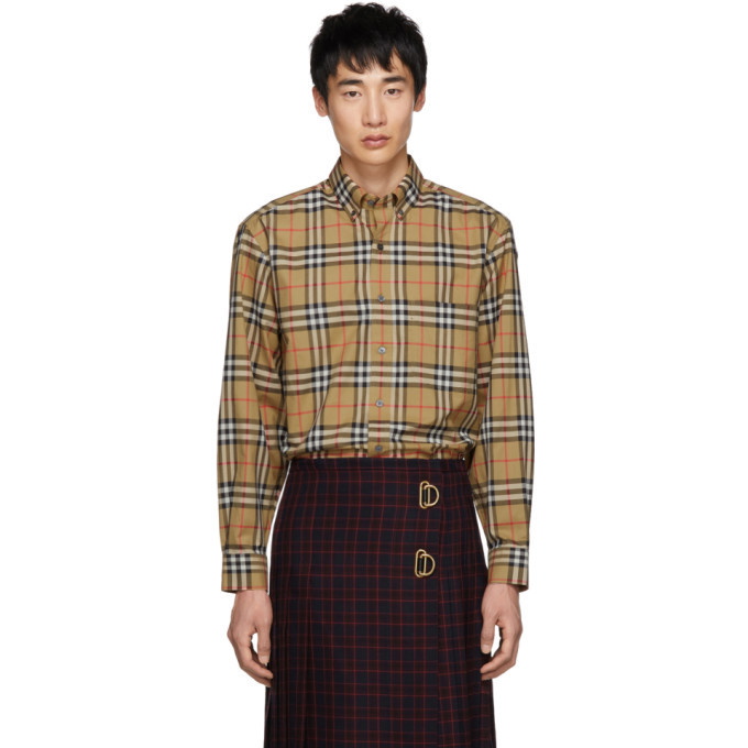 Photo: Burberry Beige Vintage Check Shirt