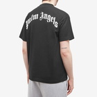 Palm Angels Men's Shark T-Shirt in Black/White