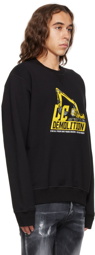 Dsquared2 Black DC Demolition Sweatshirt