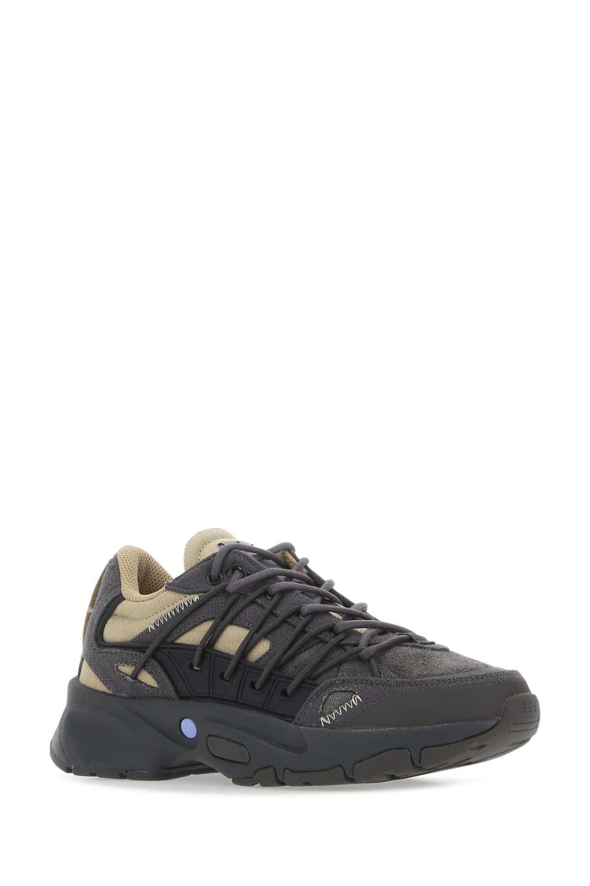 McQ Alexander McQueen Multicolor Fabric And Suede Aratana Sneakers