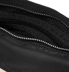 A.P.C. - Lucille Canvas-Trimmed Logo-Print Nylon Belt Bag - Black