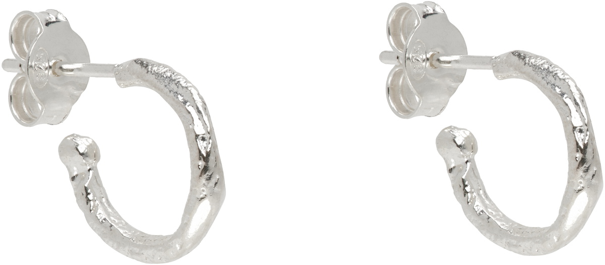 Alighieri Silver 'The Morning Hour Hoop' Earrings
