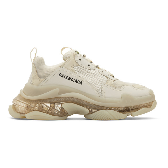 Photo: Balenciaga Off-White Triple S Sneakers