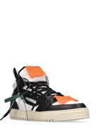 OFF-WHITE - 3.0 Off Court Leather High Top Sneakers