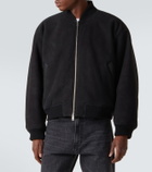 Studio Nicholson x Aaron Levine Berkeley suede bomber jacket