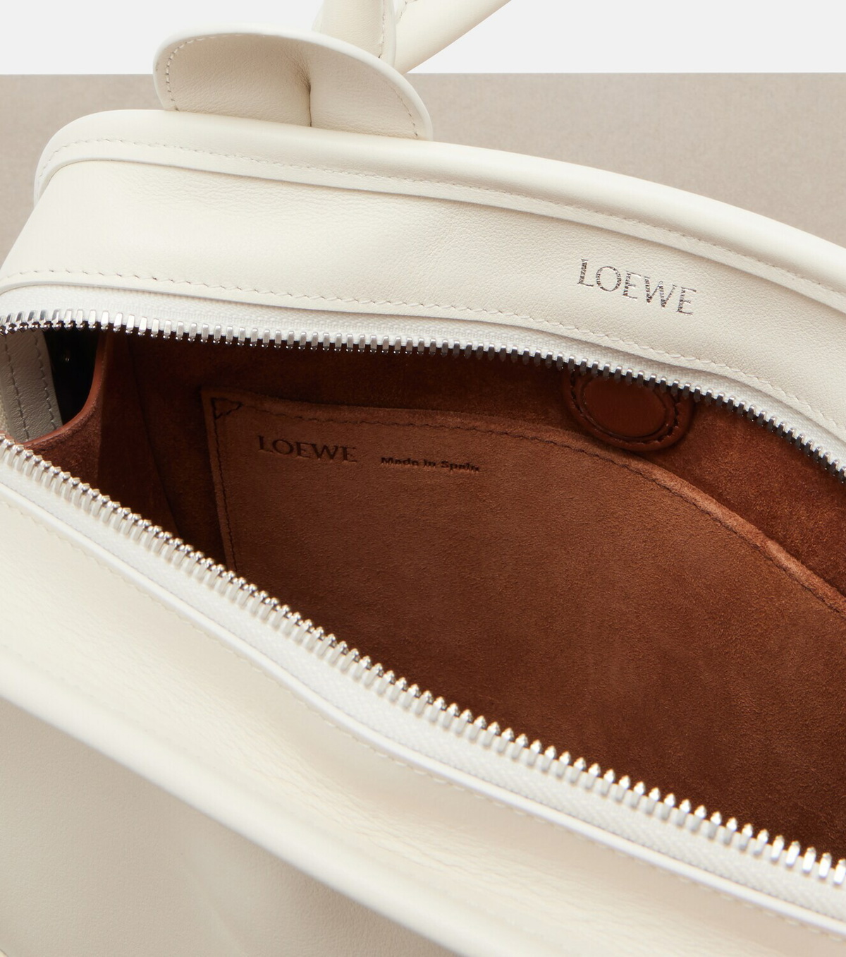 Loewe Amazona 180 Lion Intarsio Small tote bag