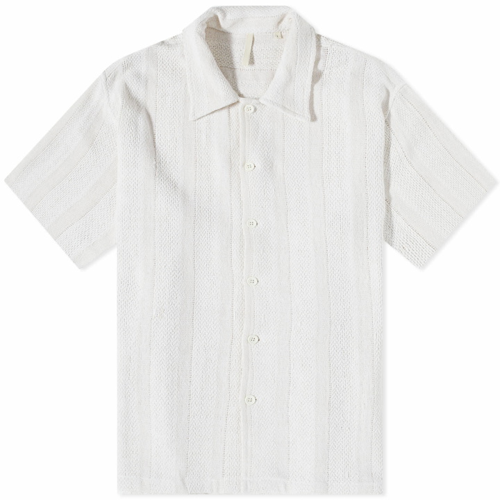 Photo: Sunflower Men's Spacey Vacation Shirt in Off White