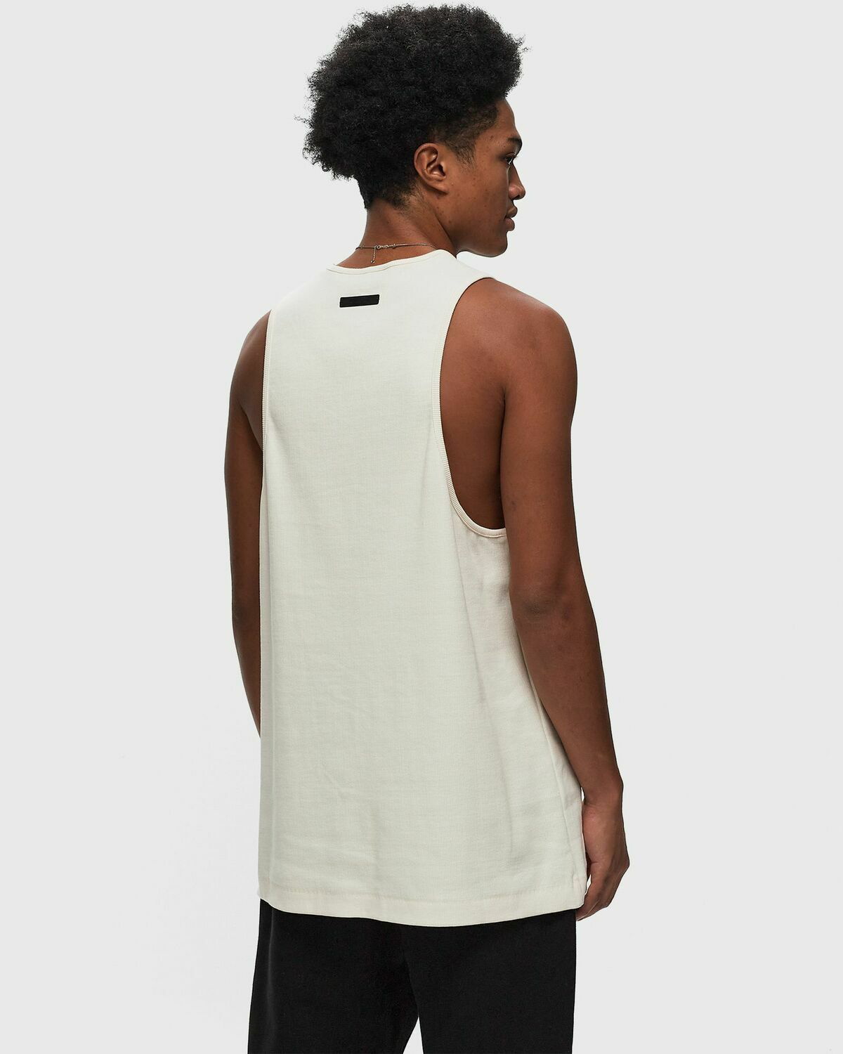 ★24SS 最新作★FEAR OF GOD ESSENTIALS RIBBED TANKTOP Fear Of God Essentials | Ribbed Tank Top | Tank Tops