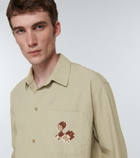 Adish - Embroidered cotton shirt