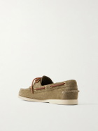 Sebago - Portland Artisan Suede Boat Shoes - Green
