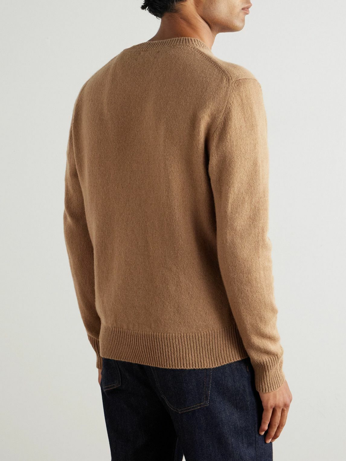 Lardini - Alpaca and Virgin Wool-Blend Sweater - Brown