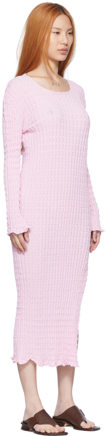 RUS Pink Misuto Midi Dress