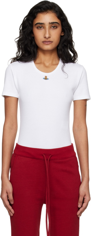 Photo: Vivienne Westwood White Cap Sleeve Bodysuit