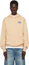 Billionaire Boys Club Beige Small Arch Logo Hoodie