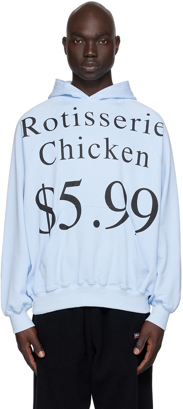 Photo: Praying Blue 'Rotisserie Chicken' Hoodie