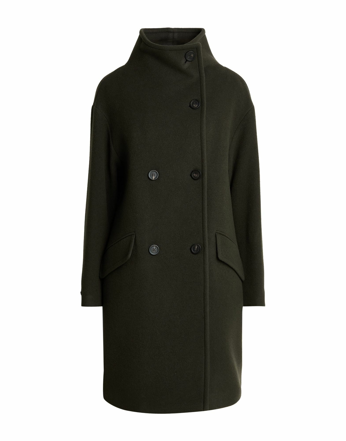 Peserico Womens Coat in Charcoal