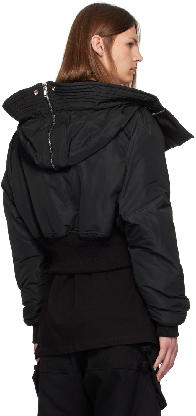 Rick Owens Black Porterville Alice Bomber Jacket Rick Owens