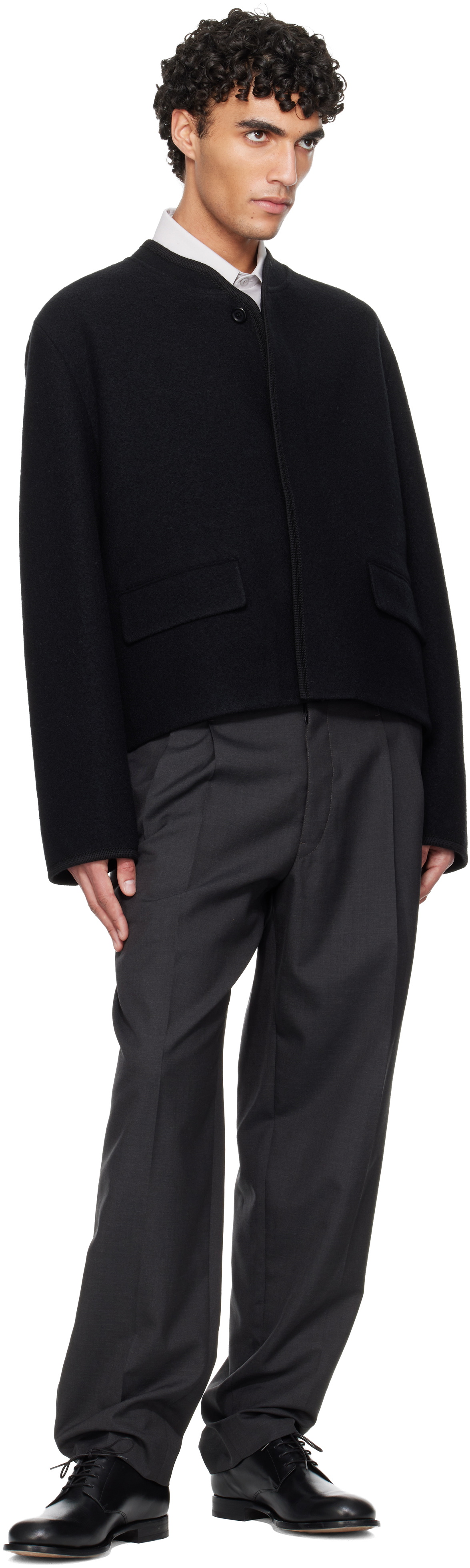 Rier Black Walker City Crop Jacket