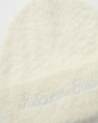 Kid Super Studios Fuzzy Knit Beanie Beige Beanies