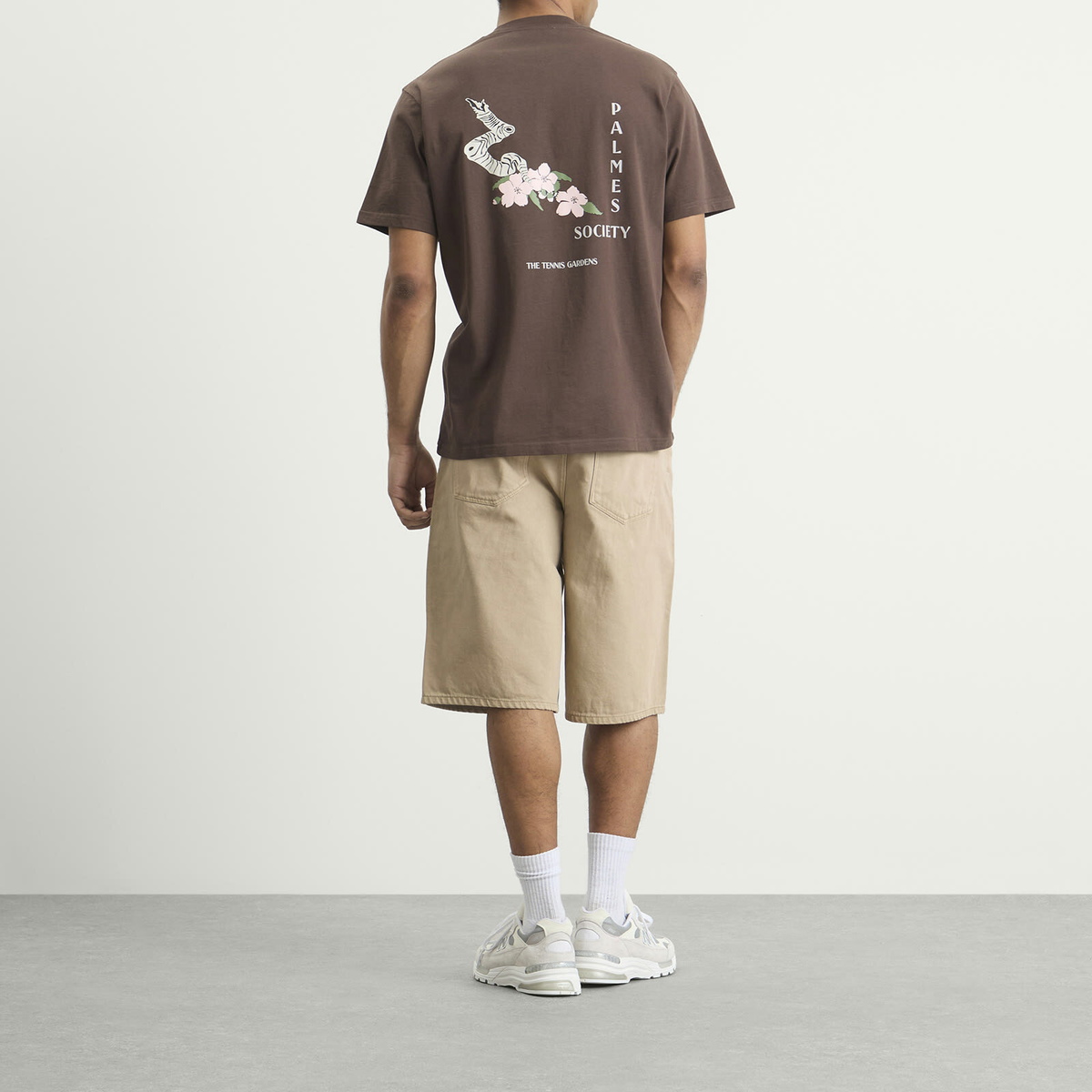 Palmes Men's Ramus Pocket T-Shirt in Brown