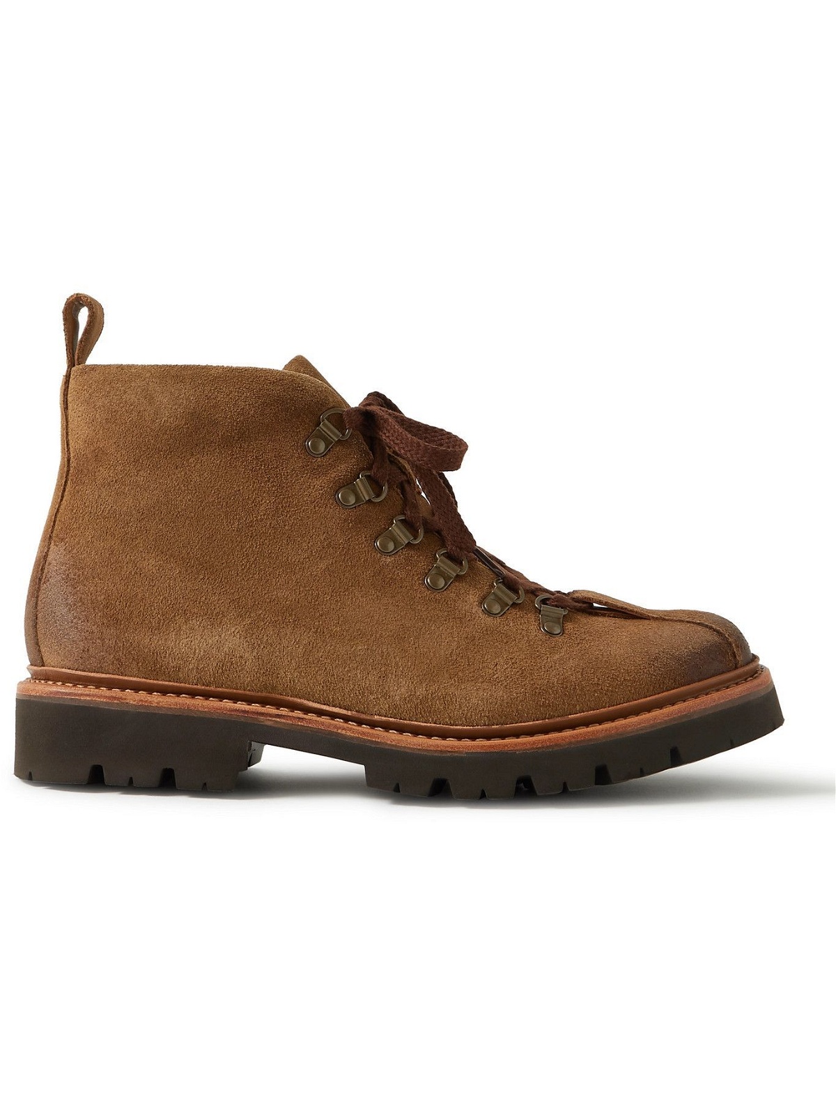 Grenson - Bobby Suede Boots - Brown Grenson