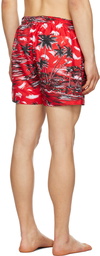 BOSS Red Graphic Swim Shorts