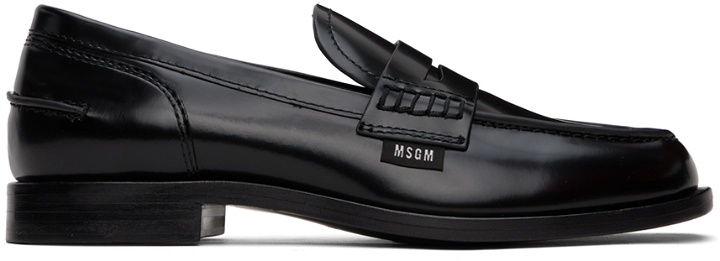 Photo: MSGM Black Classic Loafers