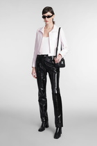 Courrèges Pants In Black Cotton