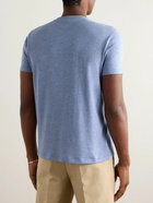 TOM FORD - Slim-Fit Cotton-Blend Jersey T-Shirt - Blue